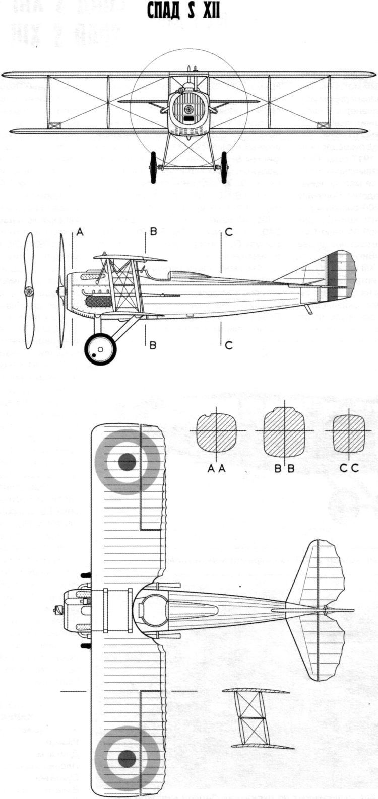 SPAD S.XII SPAD SXII Spa 12 C1