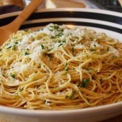 Spaghetti aglio e olio Spaghetti Aglio e Olio Recipe Allrecipescom