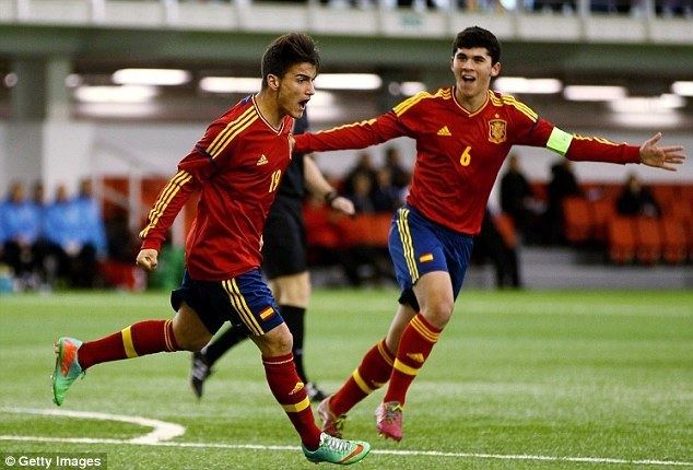 Spain national under-16 football team idailymailcoukipix20140210article01B54D