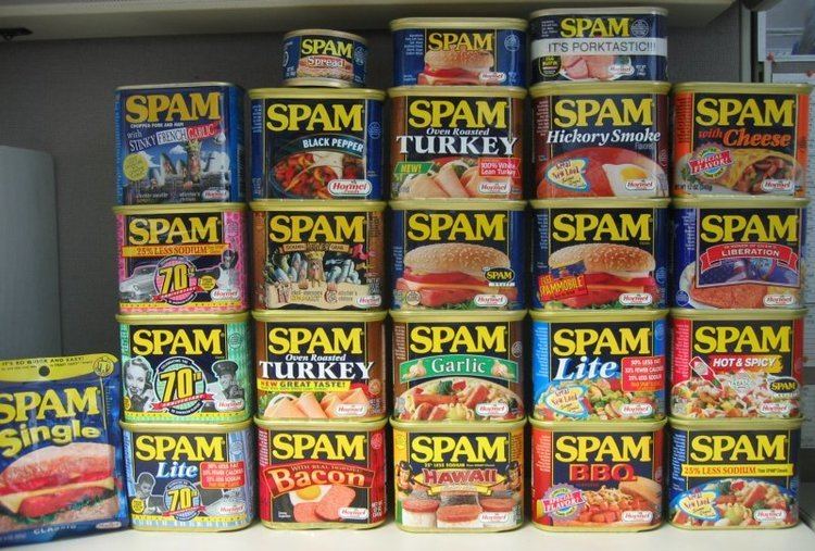 Spam (food) Food Studies It all began with spam Grist