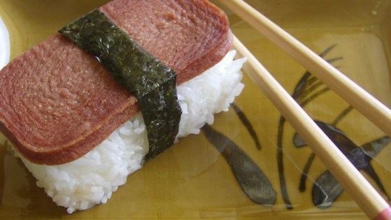 Spam musubi Spam Musubi Recipe Allrecipescom