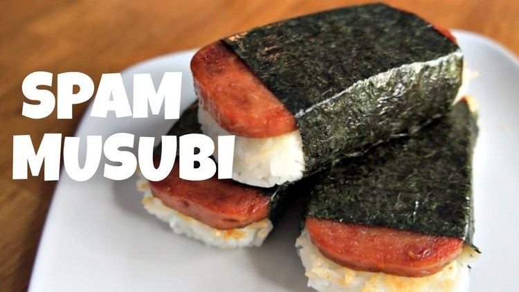 Spam musubi SPAM Musubi Recipe You Made What YouTube