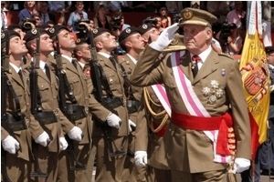 Spanish Armed Forces Latin American Herald Tribune King Urges Spanish Military to Go