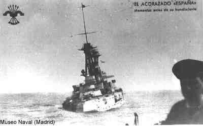 Spanish battleship España Warships of the Spanish Civil War 19361939 Battleships