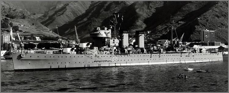 Spanish cruiser Canarias Vintage photographs of battleships battlecruisers and cruisers