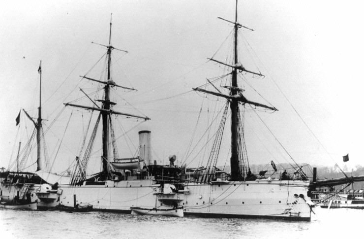 Spanish cruiser Cristobal Colon (1887)