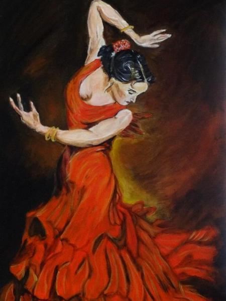 Spanish dancer Spanish Dancer I Pete Dixon Fine Arts
