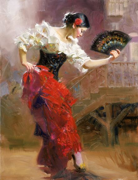 Spanish dancer Spanish Dancer by Pino