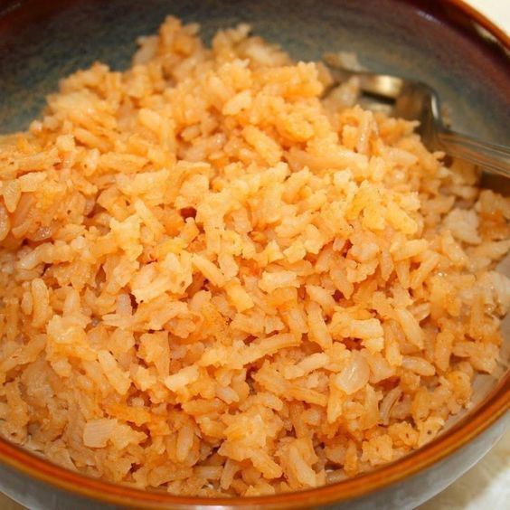 Spanish rice Spanish Rice Recipe Grandmothers Sons and The rice