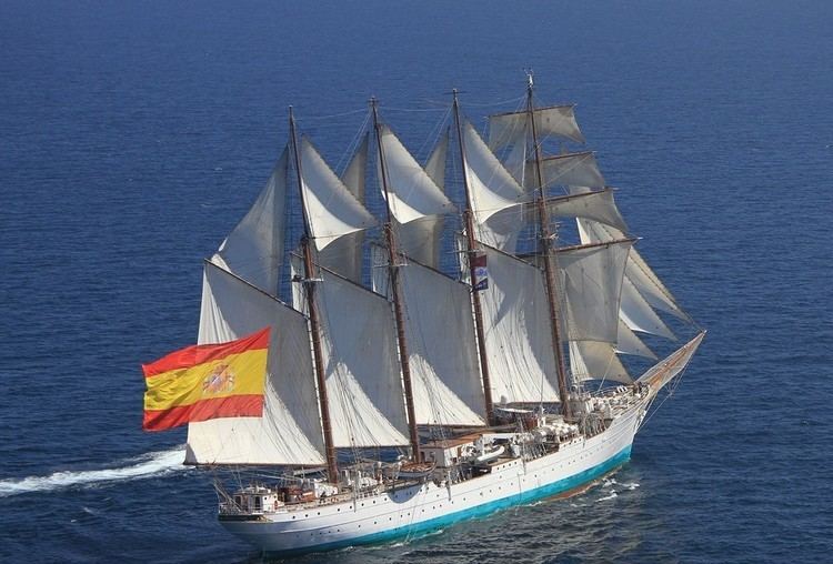 Spanish ship Juan Sebastián Elcano Juan Sebastin Elcano Simple English Wikipedia the free encyclopedia