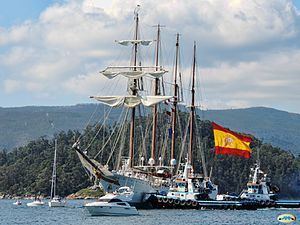 Spanish ship Juan Sebastián Elcano httpsuploadwikimediaorgwikipediacommonsthu