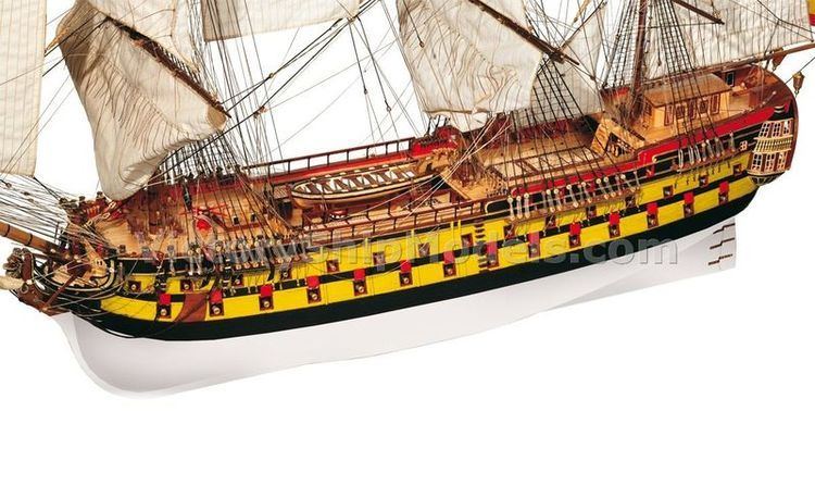 Spanish ship San Ildefonso Ship model San Ildefonso historic wooden static kit Occre