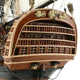 Spanish ship Santa Ana (1784) Santa Ana handcrafted model ship Spain 1784