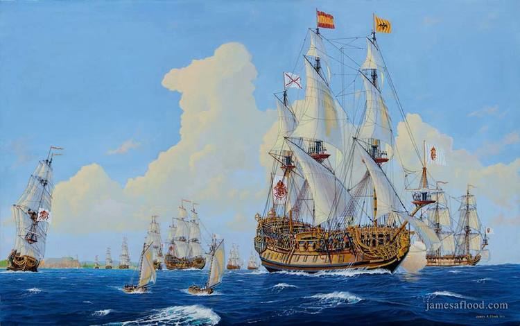 Spanish treasure fleet 1715 Spanish Treasure Fleet Departs Havana July 1715