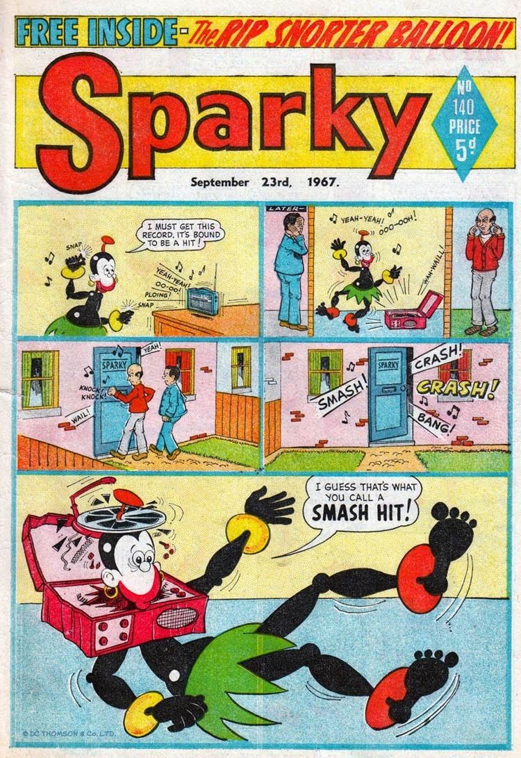 Sparky (comics) Blimey The Blog of British Comics SPARKY The Early Years