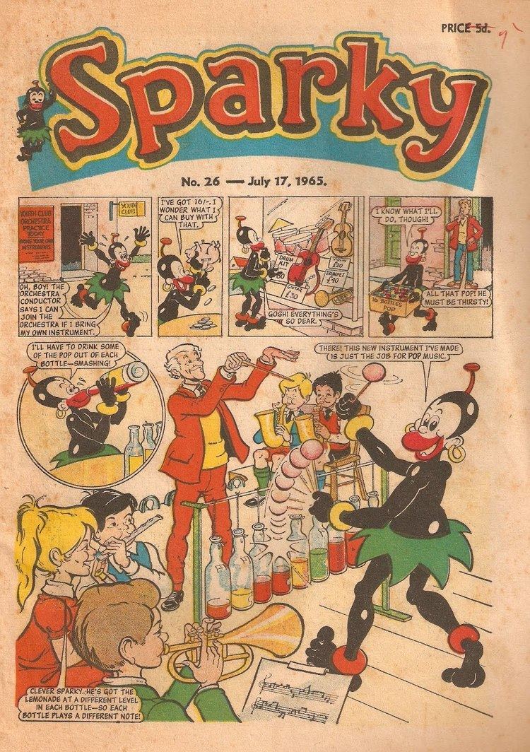 Sparky (comics) Wacky Comics Flashback to 1965 Sparky No 26