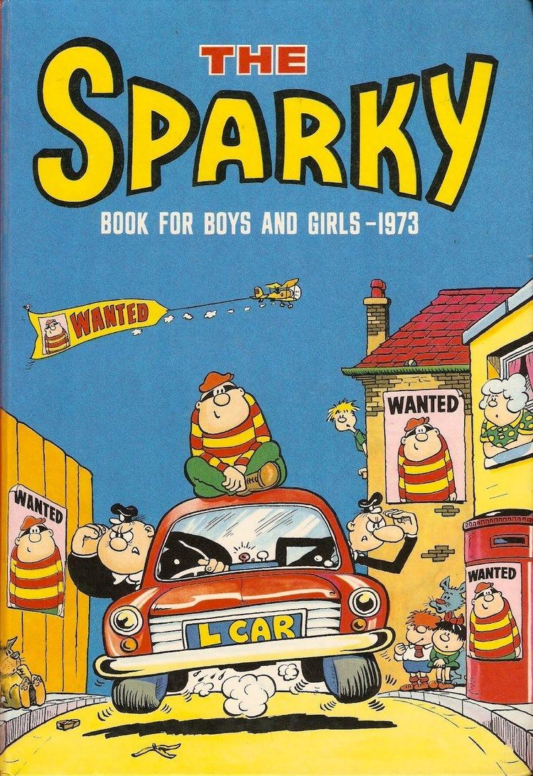 Sparky (comics) Wacky Comics The Sparky book 1973
