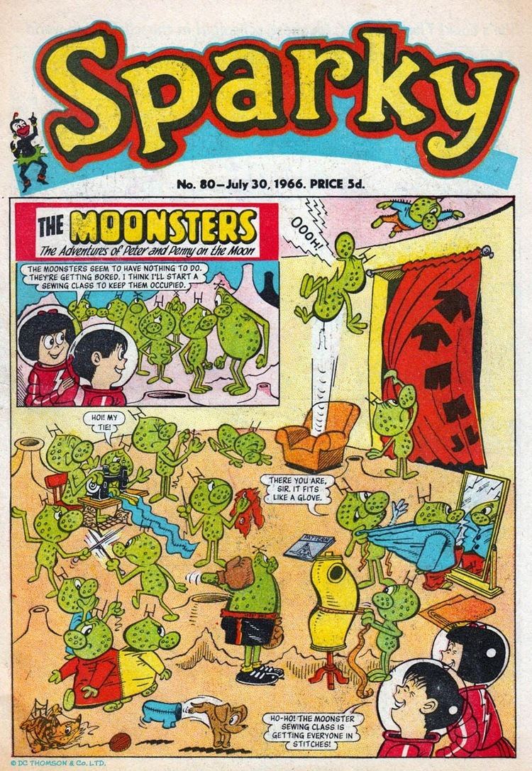 Sparky (comics) Blimey The Blog of British Comics SPARKY The Early Years