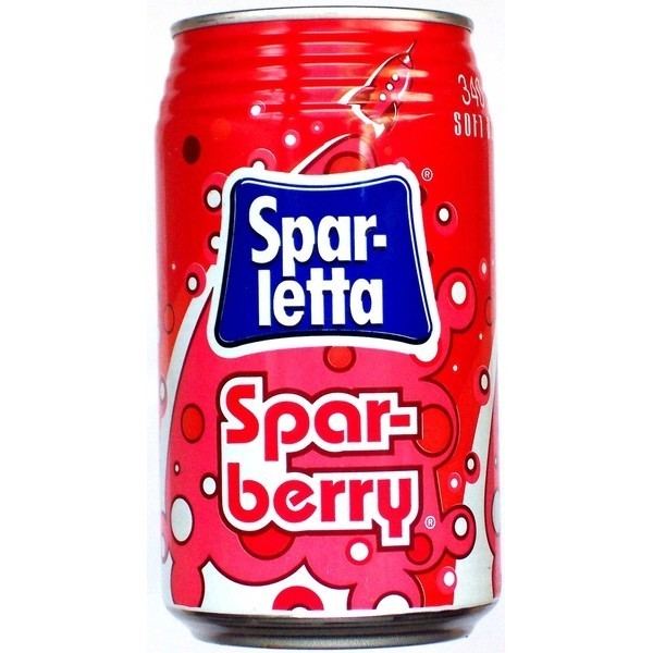 Sparletta Sparletta Sparberry Soda Cans 6 x 340ml BB Nov 2016 Out of