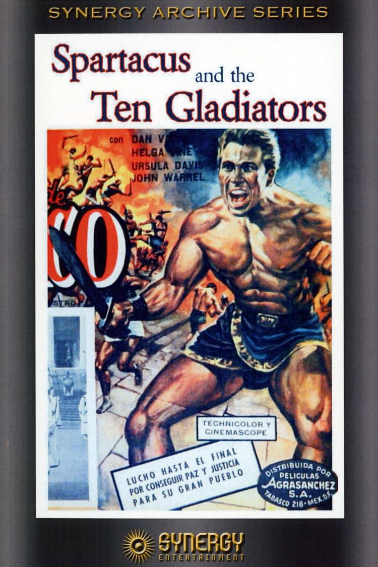 Spartacus and the Ten Gladiators wwwgstaticcomtvthumbdvdboxart43416p43416d