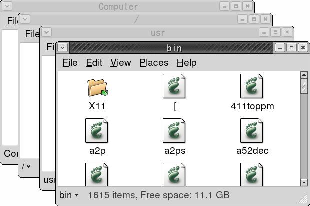 Spatial file manager