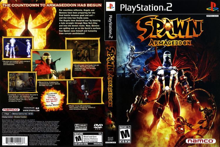 Spawn: Armageddon Spawn Armageddon Cover Download Sony Playstation 2 Covers The