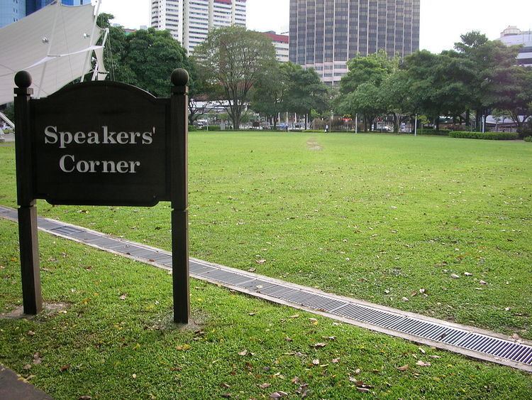 Speakers' Corner, Singapore
