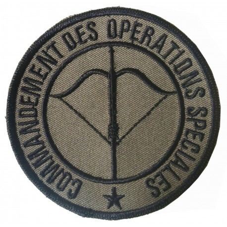 Special Operations Command (France) Ecusson tissu commandement des oprationsspciales COS basse