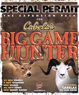 Special Permit: The Expansion Pack for Cabela's Big Game Hunter httpsuploadwikimediaorgwikipediaen112Spe
