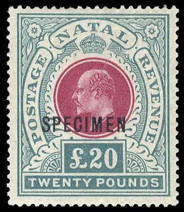 Specimen stamp