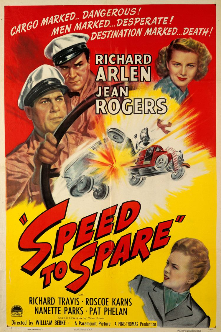 Speed to Spare wwwgstaticcomtvthumbmovieposters44392p44392