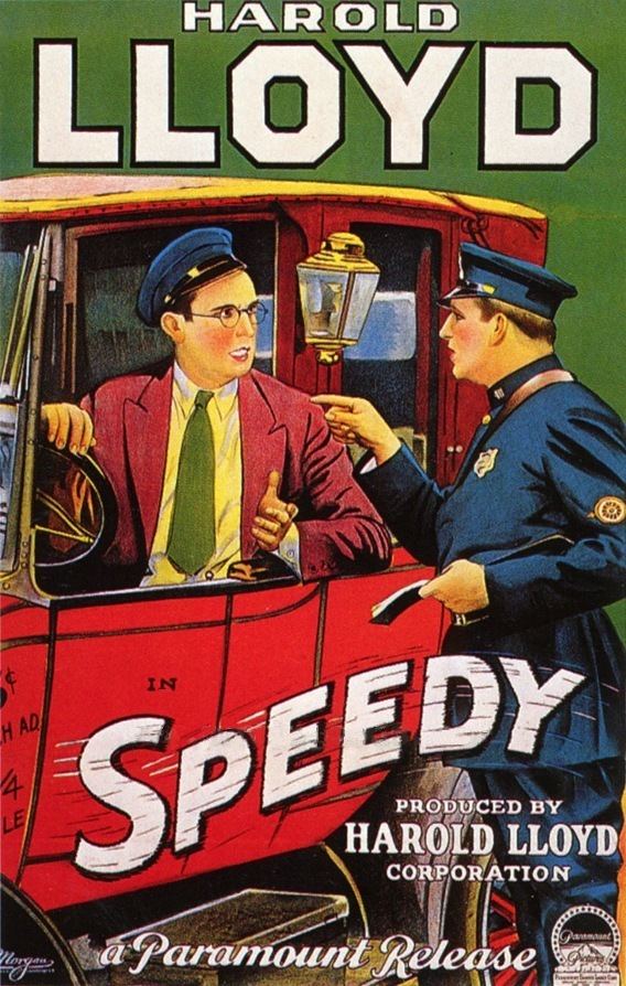 Speedy (film) Speedy 1928 with Harold Lloyd Hidden Films