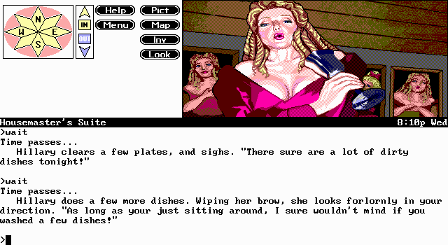 Spellcasting 101: Sorcerers Get All The Girls Spellcasting 101 Sorcerers get all the Girls Screenshots for DOS
