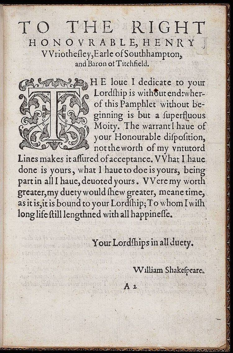 Spelling of Shakespeare's name