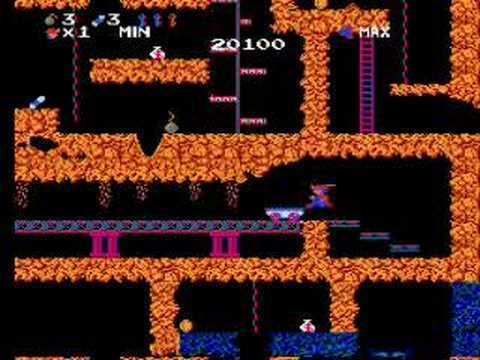 Spelunker (video game) Obscure Game Theater Spelunker NES YouTube