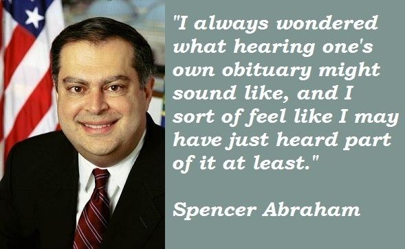 Spencer Abraham Spencer Abraham Quotes QuotesGram