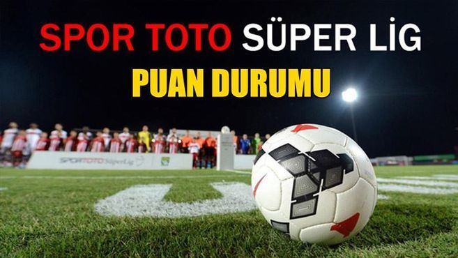 Süper Lig Sper Lig Puan Durumu 26 hafta sonular