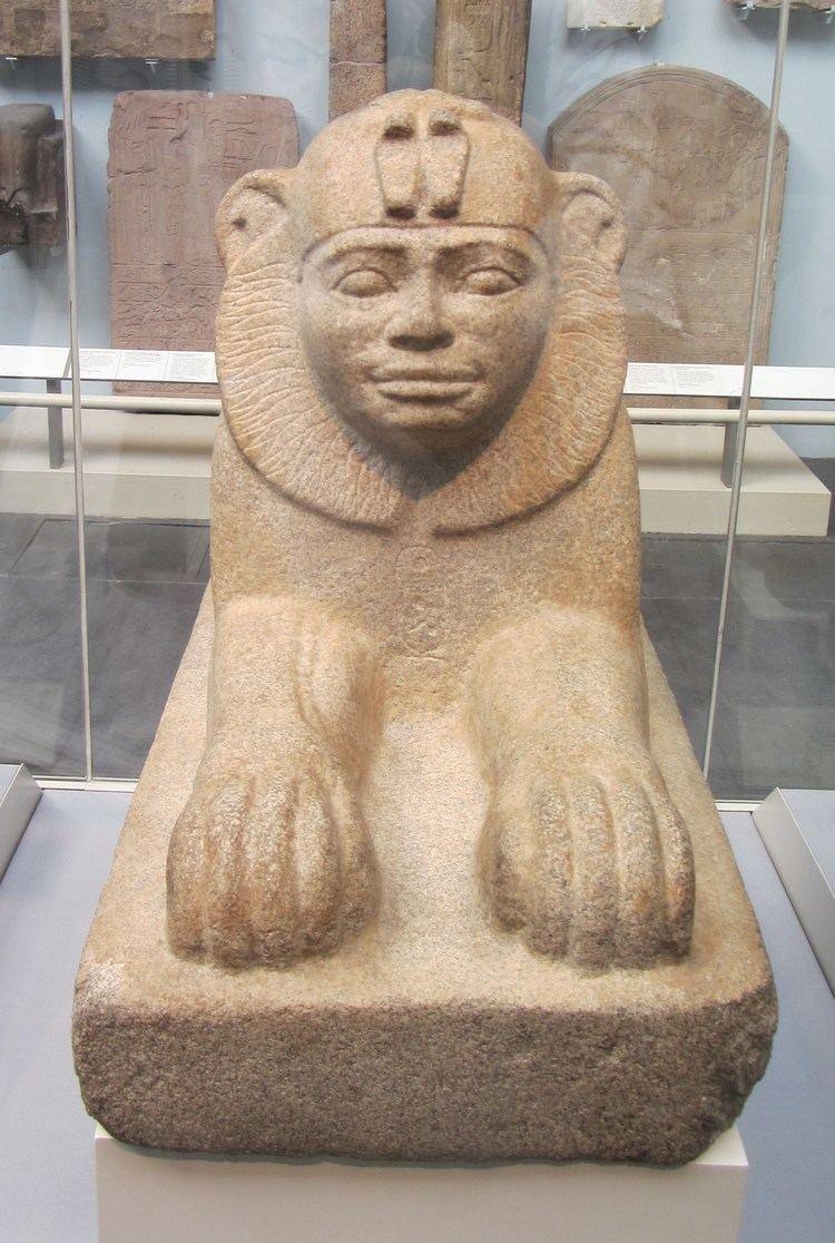 Sphinx of Taharqo FileSphinx of Taharqo front viewjpg Wikimedia Commons
