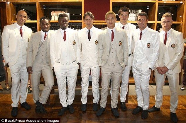 Spice Boys (footballers) AC Milan bring back Liverpool39s Spice Boys look with Dolce amp Gabbana
