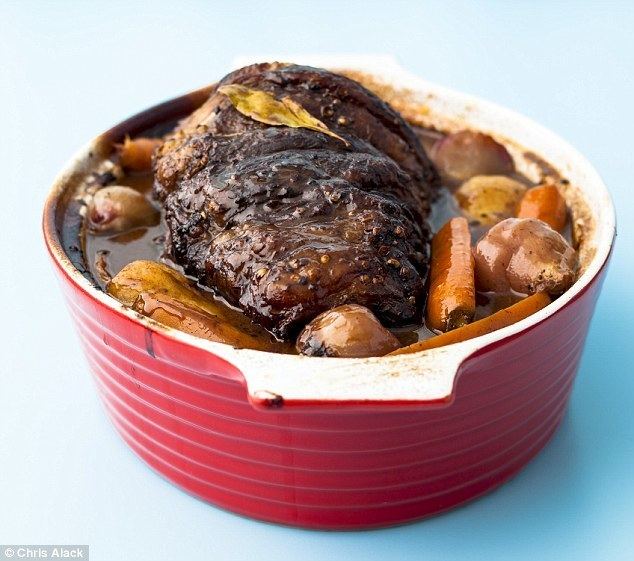 Spiced beef Hairy Bikers39 Christmas special part two Spiced beef with root