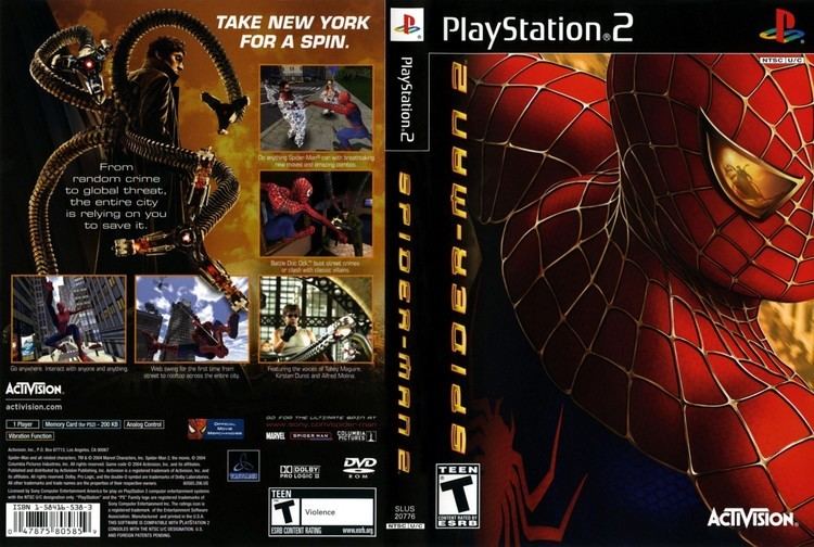 Spider-Man 2 (video game) theisozonecomimagescoverps21467570191jpg