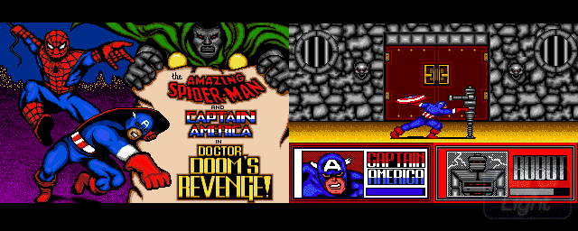 Spider-Man and Captain America in Doctor Doom's Revenge Amazing SpiderMan And Captain America in Doctor Doom39s Revenge