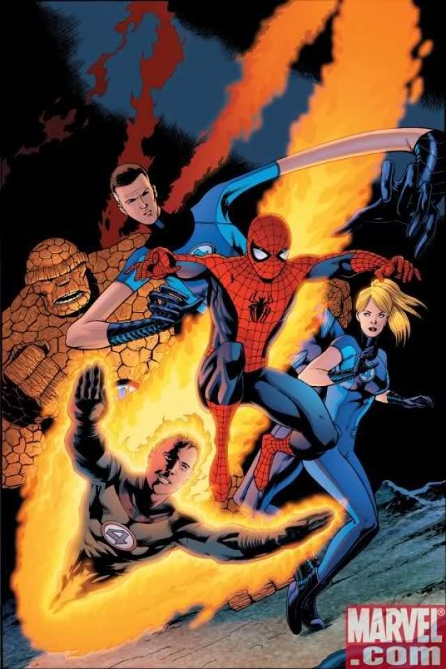 Spider-Man and the Fantastic Four Fantastic four spiderman vs DC team Battles Comic Vine