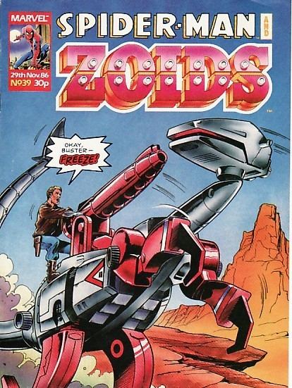 Spider-Man and Zoids SpiderFanorg Comics SpiderMan amp Zoids UK Page 2 of 2