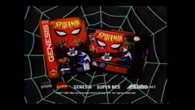 Spider-Man Animated Series (video game) SpiderMan The Animated Series video game commercial 1995 YouTube