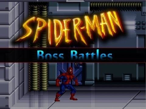 Spider-Man Animated Series (video game) SpiderMan Animated Series Boss Battles SNES YouTube