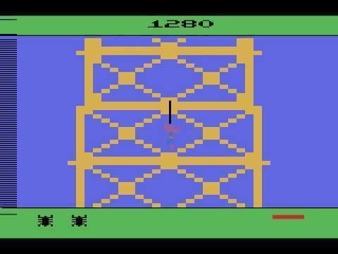 Spider-Man (Atari 2600 video game) SpiderMan Atari 2600 gamepay YouTube
