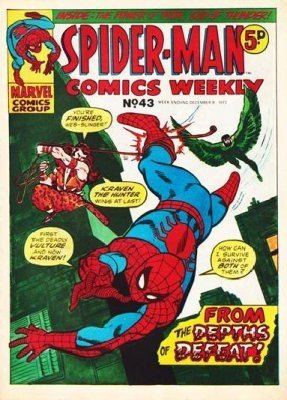 Spider-Man Comics Weekly SpiderMan Comics Weekly 1 Marvel UK ComicBookRealmcom