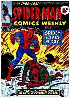 Spider-Man Comics Weekly SpiderMan Comics Weekly 58 Marvel UK ComicBookRealmcom
