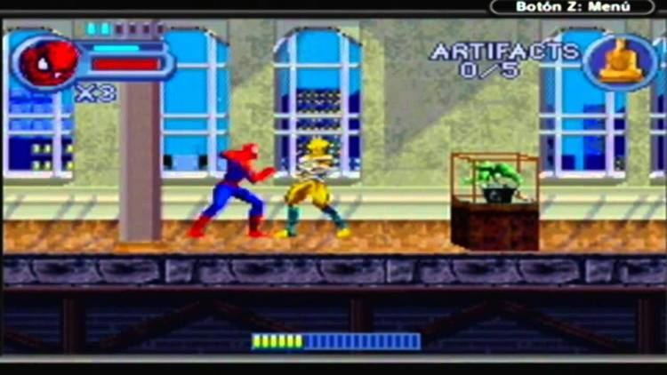 Spider-Man: Mysterio's Menace GBA Walkthrough SpiderMan Mysterio39s Menace All Upgrades YouTube